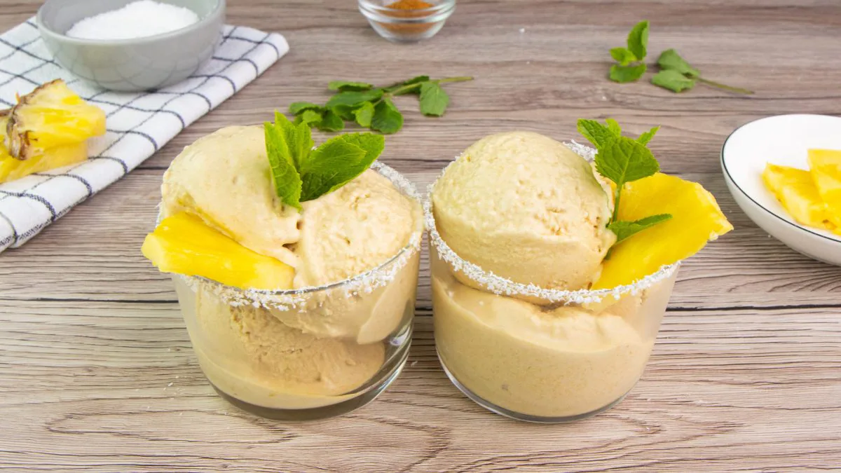 Sorbetto f1 ananas e cocco